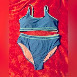 Electric Blue Bikini Set